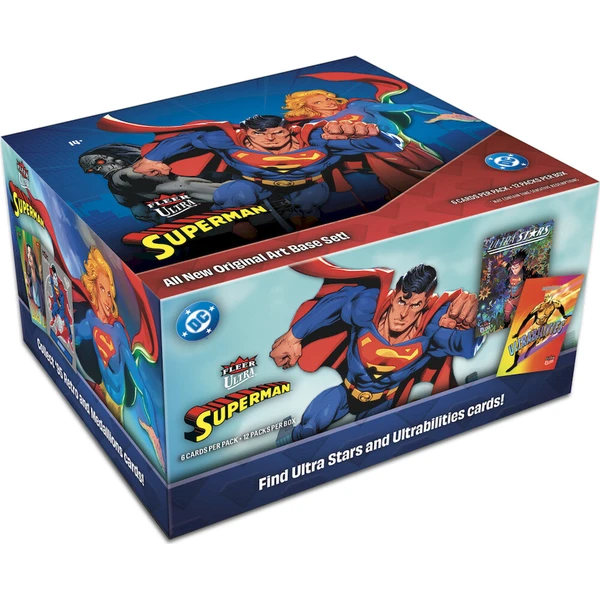 Zberateľské karty 2025 Upper Deck Fleer Ultra Superman Hobby Box - Zberateľské karty a nálepky - Hlavný obrázok