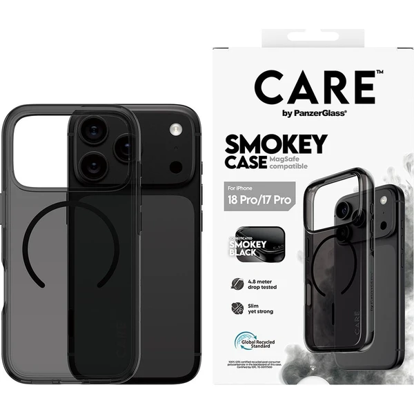 PanzerGlass CARE Smokey MagSafe kryt Apple iPhone 18 Pro/17 Pro kouřový/černý - Puzdra - Obrázok d_0e225de8a7914c39985c55637cde95d7