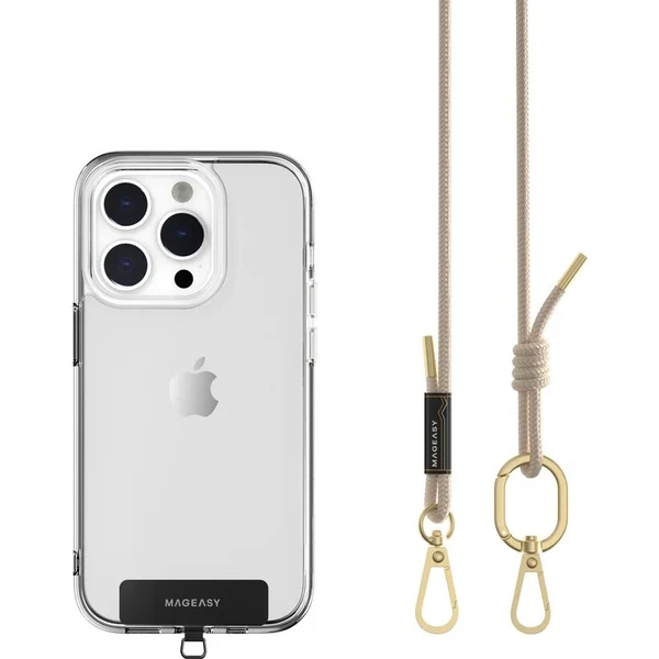 MagEasy Strap Lanyard 6mm univerzálny popruh Béžová - Popruhy - Obrázok d_0e5d7397807a4889a9b6e340a3eff920