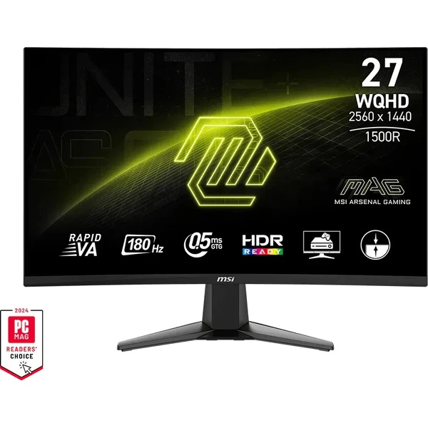 MSI MAG 27CQ6F herný monitor 27" - Monitory - Hlavný obrázok