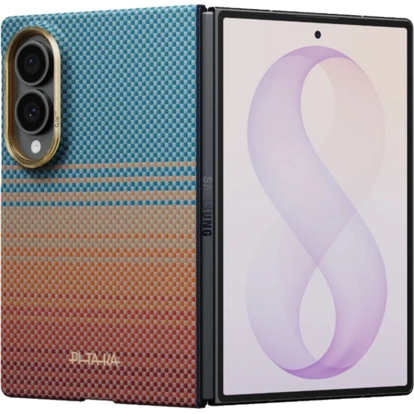 Pitaka Edge Case Back Cover MagSafe kryt Samsung Galaxy Z Fold8 California Dream Sunset 2.0 - Puzdra - Hlavný obrázok