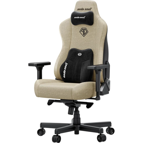 Anda Seat Kaiser 3E XL látkové herné kreslo béžové - Stoličky - Obrázok d_0f941286949a45bc8a37ecb4a0c548d2