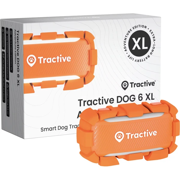 Tractive DOG 6 XL - Adventure Edition, oranžový - GPS Moduly  - Hlavný obrázok