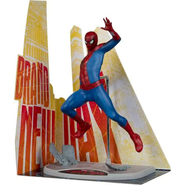 Figúrka McFarlane Marvel - Spider-Man (with scene) (Spider-Man: Brand New Day) 24 cm - Figúrky - Hlavný obrázok