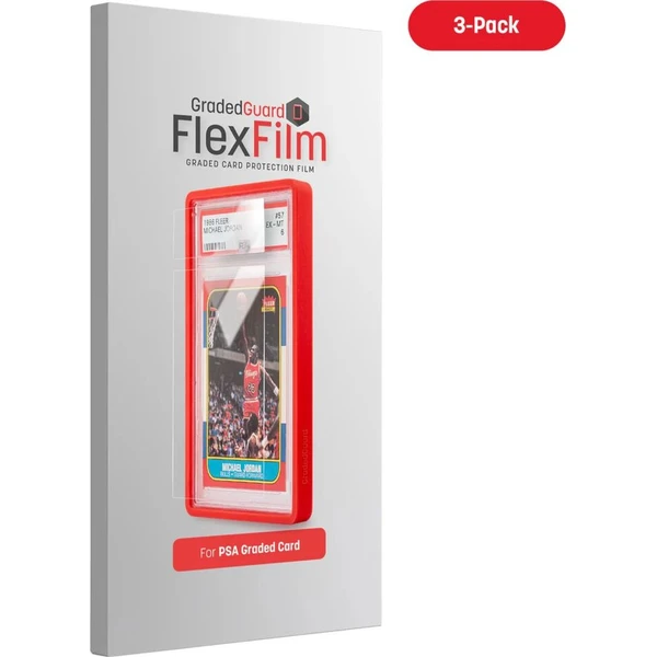 GradedGuard FlexFilm Graded Ochranná Fólia na Karty (PSA) - 3-Balíček - Obaly na karty - Obrázok d_0fd70cd82a754a3d83b28a3510a59b8f