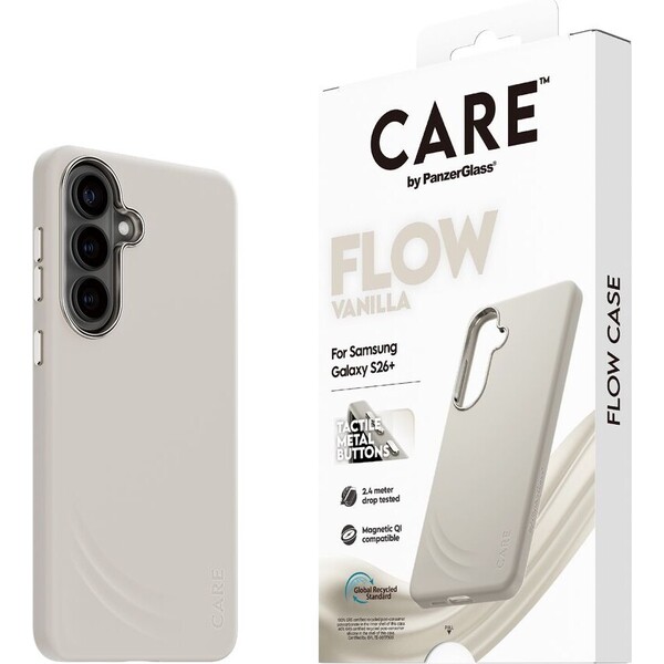 E-shop PanzerGlass® CARE Flow Qi kryt Samsung Galaxy S26+ Vannila