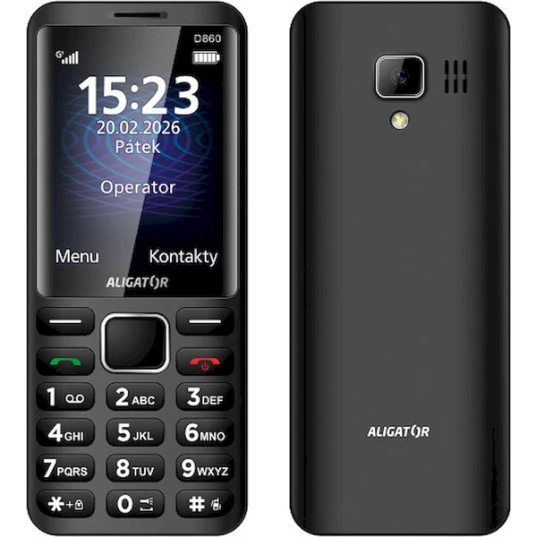 Aligátor D860 Dual SIM čierny - Mobilné telefóny - Obrázok d_1057a051a74f4ec6858f14de4b19a72d