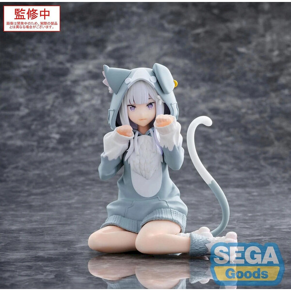 E-shop Figúrka Re:Zero Starting Life in Another World Yumemirize - Emilia Mofumofu Balíček 11 cm