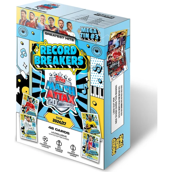 Fotbalové karty Topps Match Attax UCC 2026/27 - Mega Tin - Futbalové karty - Obrázok d_10b8c4b49c8146a3af77a5072d7f685b