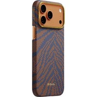 Pitaka Edge Case Breath of Veins, Burning Orange - iPhone 17 Pro Max - Puzdra