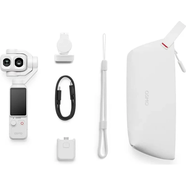 DJI Osmo Pocket 4P Standard Combo biela - Kamery - Hlavný obrázok