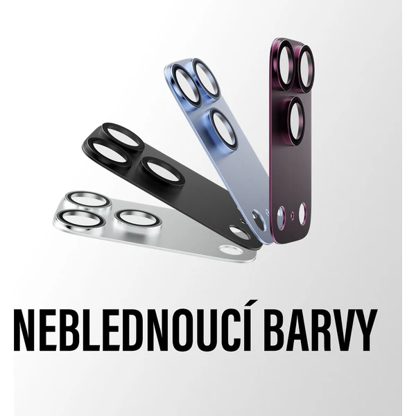 PanzerGlass FENDER hliníková ochrana fotoaparátu iPhone 18 Pro Silver - Ochranné fólie a sklo - Obrázok d_113fd2f1a5d040a08e7f763577eb2dff