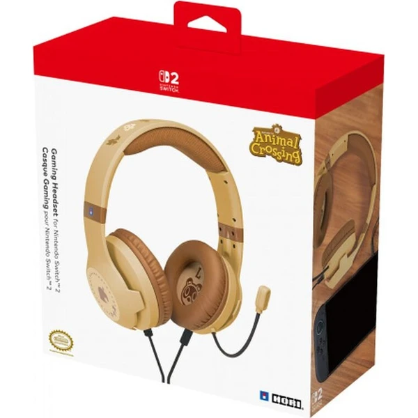 HORI Gaming Headset drôtová náhlavná súprava Wood Brown - Slúchadlá - Obrázok d_114ba5bafd904752aabcf235beaeac27