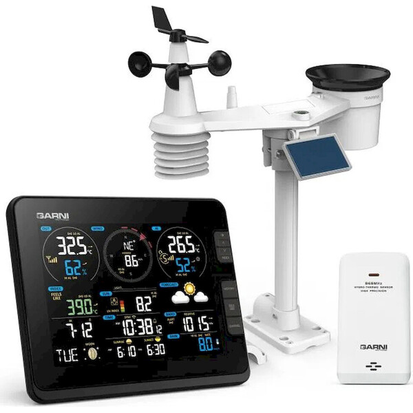E-shop GARNI 2055 Arcus 2GEN Wi-Fi meteostanica čierna