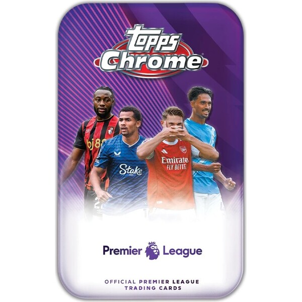 Futbalové karty Topps Chrome Premier League 2026 Collector Tin - PGS.sk