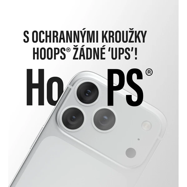 PanzerGlass Hoops ochranné kroužky Apple iPhone 18 Pro/Pro Max čiré - Ochranné fólie a sklo - Obrázok d_12155611508d47a5a0c17d90b4f28084
