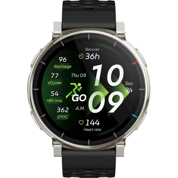Amazfit Active 3 Premium inteligentné hodinky strieborné - Inteligentné hodinky - Obrázok d_1216d15352eb422e9c49da508a0a772d
