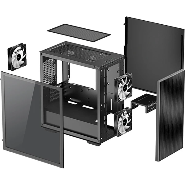 DEEPCOOL MATREXX 40 3FS čierna - Počítačové skrine - Obrázok d_122fd4f5ea464b8fa1d66e16764c1b3a