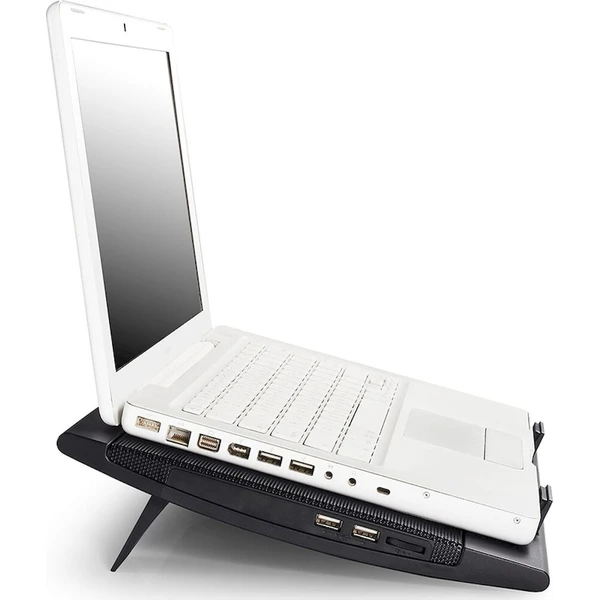DEEPCOOL WIND PAL FS chladiaca podložka pod notebook čierna - Chladiace podložky - Obrázok d_124ad697cbd64eafa3708045e262a8ac