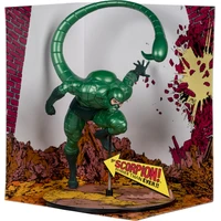 Figúrka McFarlane Marvel - Scorpion (Metallic) (The Amazing Spider-Man #318) 18 cm - Figúrky