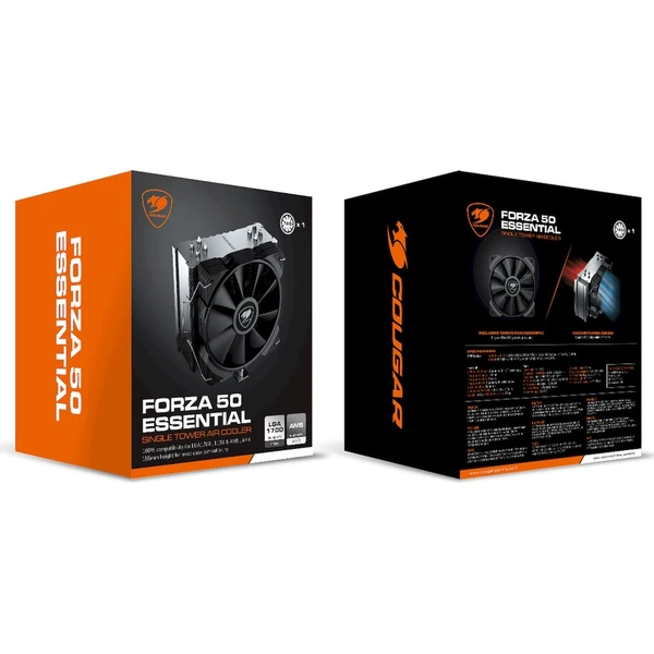 COUGAR FORZA 50 essential - Chladiče - Obrázok d_127ce9d026224b7b9b5107e9f54aced4