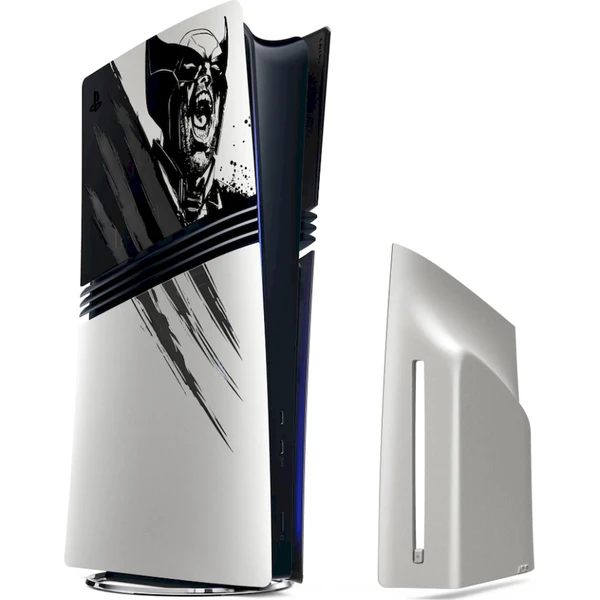 PlayStation 5 Pro Covere konzoly Marvel’s Wolverine Adamantium Limited Edition - Konzolové príslušenstvo - Hlavný obrázok