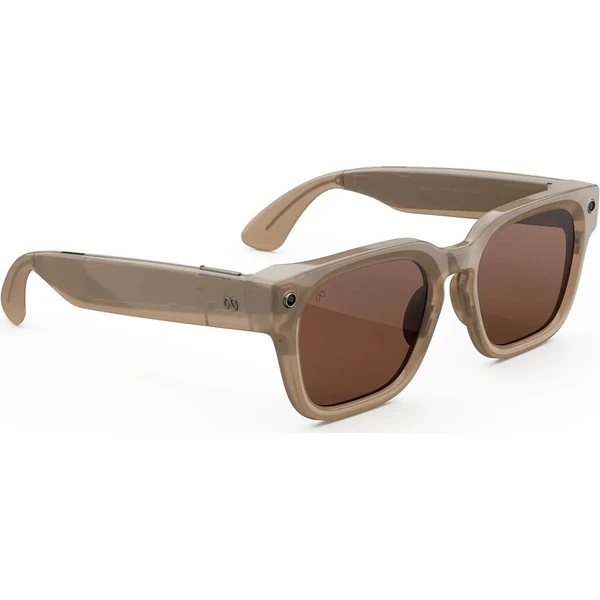 Meta Glasses Fury – Sandstone Frame, Dark Amber Lens, Standard & Adjustable Bridge - AR okuliare - Obrázok d_129fa0fc5d134f0d9c8518ed47bab86e