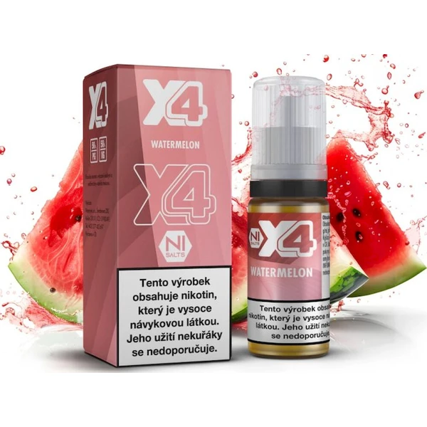 Liquid X4 Bar Juice Vodný melón 10ml (20mg) - E-liquidy - Hlavný obrázok