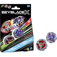 Beyblade X Beat Tyranno 4-70Q & Knife Shinobi 4-80HN Dvojitá sada - Hračky