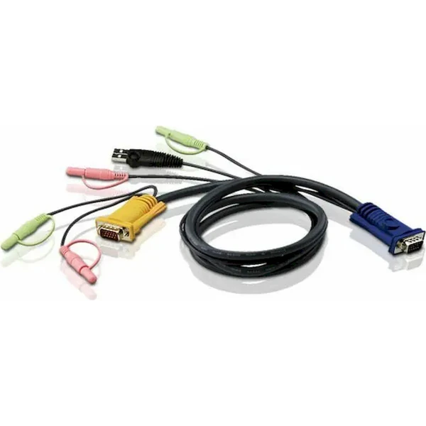 ATEN KVM združený kábel k CS-1732,1734,1758, USB 5m - Káble a redukcie - Hlavný obrázok
