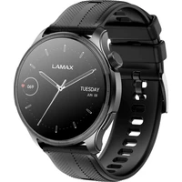 LAMAX Prism AMOLED inteligentné hodinky čierne - Inteligentné hodinky