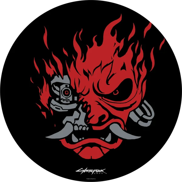 Podložka pod stoličku Cyberpunk 2077 Samurai Rock Legend - Podložky pod stoličky - Hlavný obrázok
