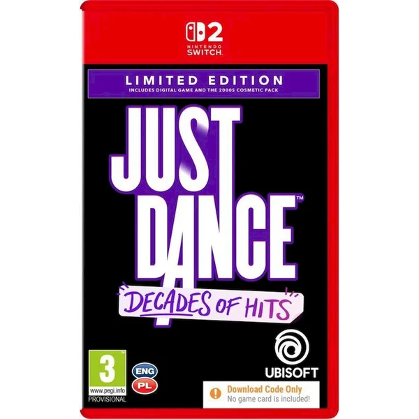 Just Dance Decades of Hits Limited Edition (Code in Box)(Switch 2) - Hry na Nintendo Switch 2 - Hlavný obrázok