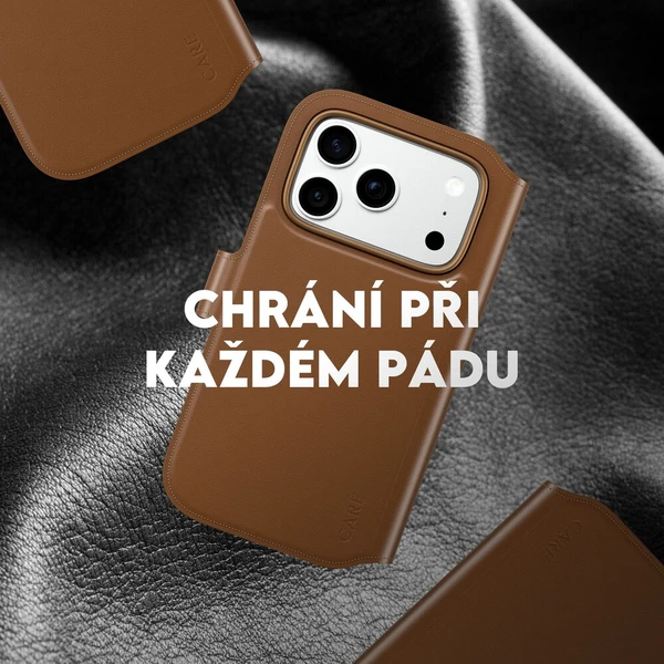 PanzerGlass CARE Tango 2v1 Wallet MagSafe pouzdro Apple iPhone 18 Pro/17 Pro hnědé - Puzdra - Obrázok d_151198e21d38469c934babce17595b5f