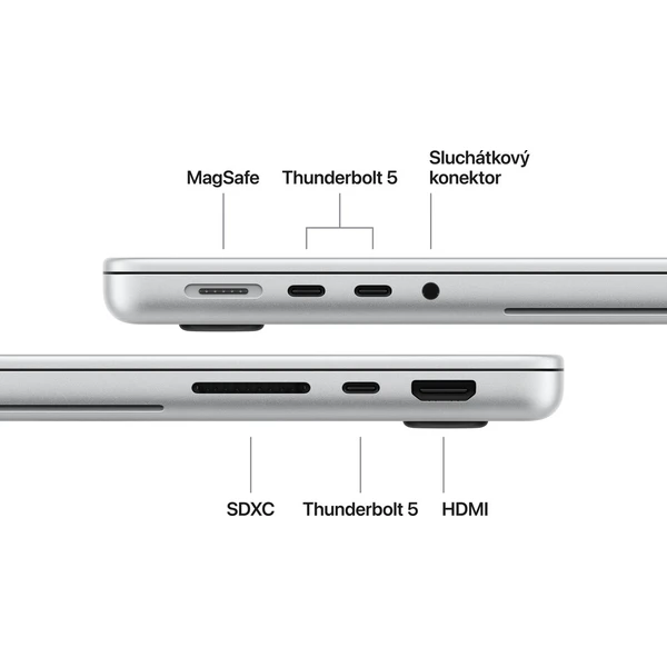 Apple MacBook Pro 14" (PROLED XDR) M5 Pro (15CPU/16GPU) / 24GB / 1TB / stříbrný - Notebooky - Obrázok d_154f5a2a62b24548ad15f42b0481e5c0