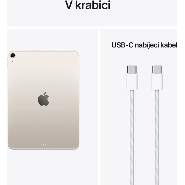 Apple iPad Air 11" 512GB Wi-Fi + Cellular hviezdne biely (2026) - Tablety - Obrázok d_1565fdd967cb48d695136a2e24d02f7d