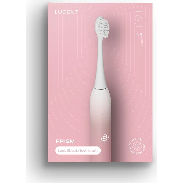 Be Lucent Prism Sonic Electric Toothbrush sonický zubní kartáček růžový - Zubné kefky - Obrázok d_15f82da6178e4155b1f99a2bf0c5fd78