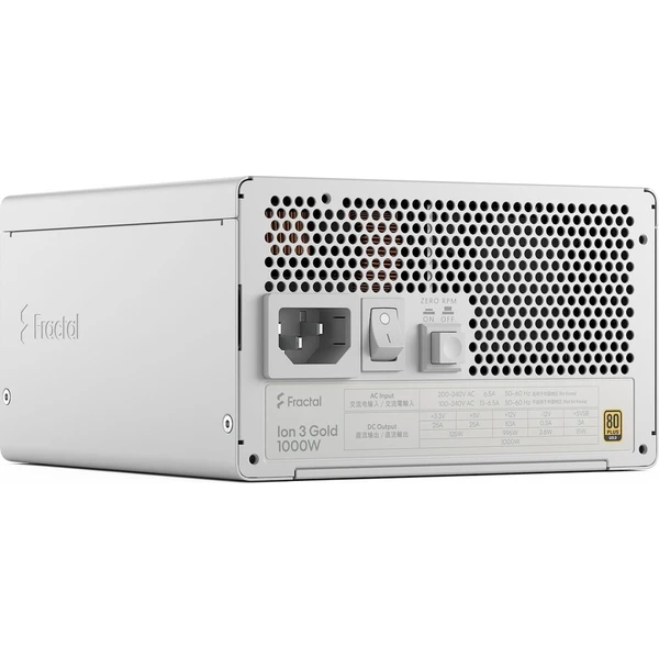 Fractal Design Ion 3 1000W biely - Zdroje - Obrázok d_1648f3954362425eaadad2ba8d728b93