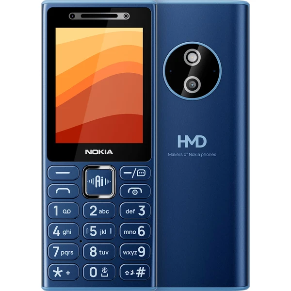 NOKIA 210 4G Dual SIM tmavě modrý - Mobilné telefóny - Hlavný obrázok
