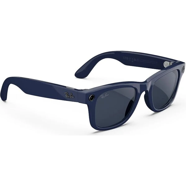 Meta RAY-BAN Wayfarer Gen2 (Štandardné) inteligentné lesklé okuliare (zatemňovacie - číre/safírové) - AR okuliare - Obrázok d_16a7567db3a14ee3b8cfcb5b362244dc