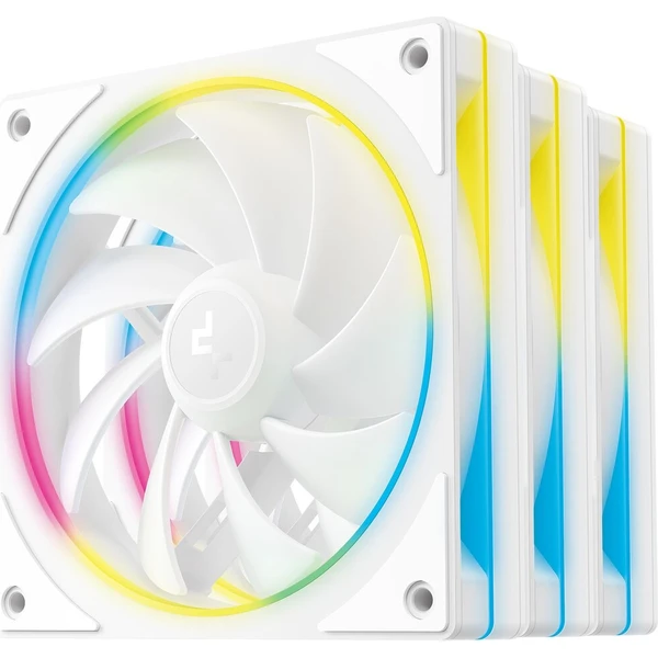 DEEPCOOL FD12 SE WH 3v1 3x 120mm ARGB biela - Ventilátory pre PC - Hlavný obrázok