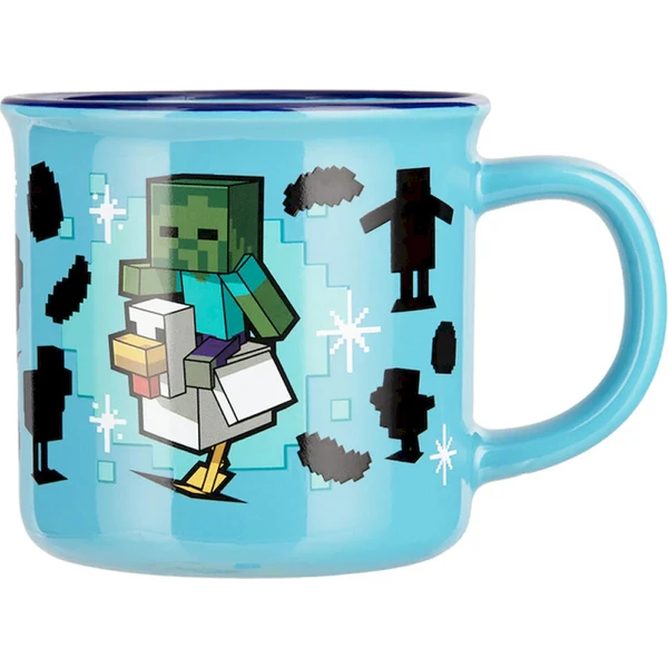 Keramický hrnček Paladone Minecraft - Chicken Jockey 350 ml (meniací sa motív) - Hrnčeky - Obrázok d_16b63b8d10e949d8b2fa44b78ffd5f72