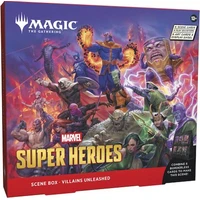 Magic: The Gathering - Marvel Super Heroes Scene Box Villains Unleashed - MTG karty