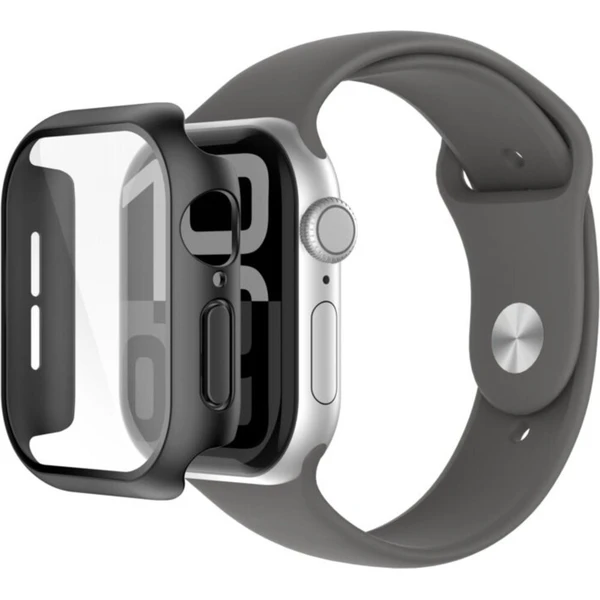 Belkin ScreenForce 2v1 púzdro pre Apple Watch Series 10 (42mm) čierne - Puzdra - Hlavný obrázok
