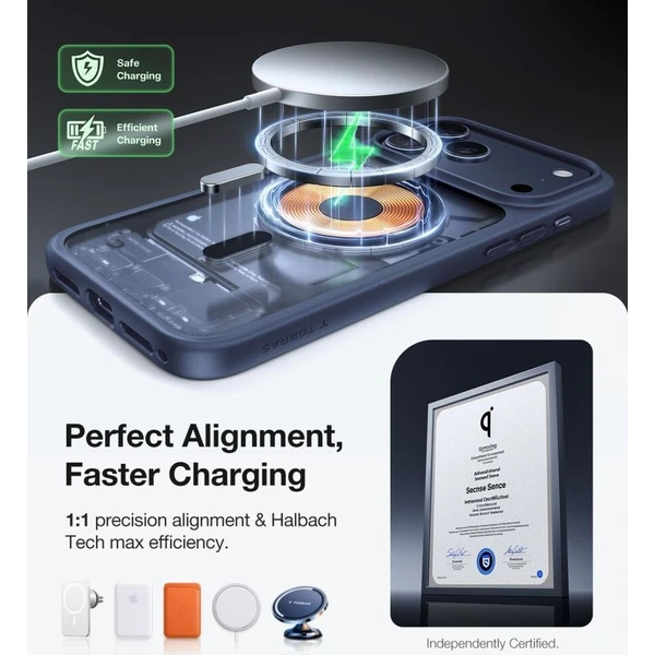 Torras Guardian MagSafe kryt iPhone 17 Pro Max midnight blue - Puzdra - Obrázok d_175faca9f1cb4d4288451610a70e43ae
