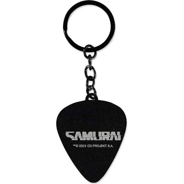 Kovová kľúčenka Cyberpunk 2077 - Samurai Band Merch - Kľúčenky - Obrázok d_182765df24f7454d971927b1599fc178