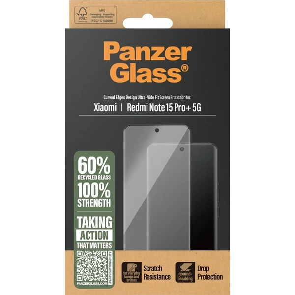 PanzerGlass® Ultra-Wide Fit sklo Xiaomi Redmi Note 15 Pro+ 5G - Ochranné fólie a sklo - Obrázok d_182debcfb8e14dd3999d09314b0eb4ac
