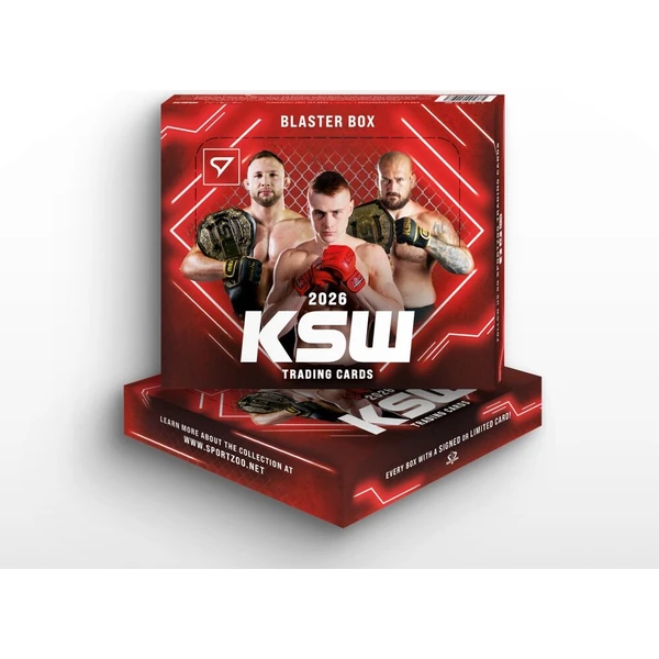 MMA karty SportZoo KSW 2026 Blaster box - Zberateľské karty a nálepky - Hlavný obrázok