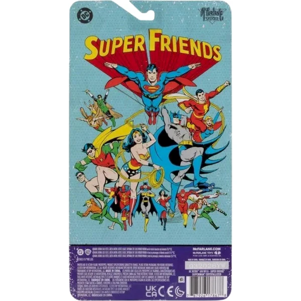Figúrka McFarlane DC Retro Super Friends - Superman Crystallized (Chase) 17 cm - Figúrky - Obrázok d_183e7011bcd0465bb5c4bc661264c6f6