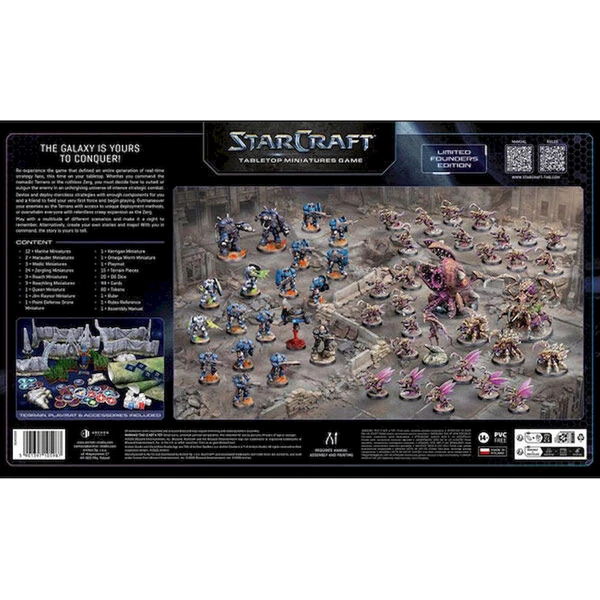 StarCraft The Miniatures Game - Dvojhráčská startovací sada Founders Edition - EN - Stolové hry - Obrázok d_184bf322bc3848e09fe8f44e81cf28a3